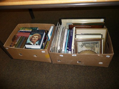 Lot 160 - A quantity of books and prints in three boxes