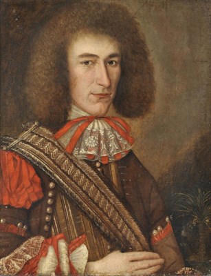 Lot 790 - English School (17th/18th century) Portrait of Prince Rupert (1619-1682), half length, wearing...