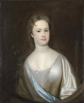 Lot 794 - English School (18th century) Portrait of Elizabeth Rogers of Okle, wife of Miles Beales, the...