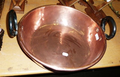 Lot 248 - 17th century copper pan