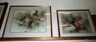 Lot 320 - Two Gordon King prints