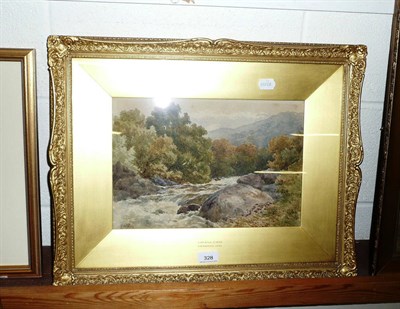 Lot 328 - Watercolour of a mountain stream, follower of E M Wimperis