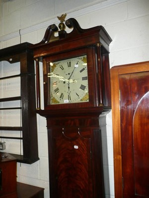 Lot 354 - Longcase clock by Thomas Banks, Preston