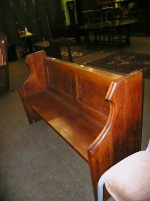 Lot 417 - Oak bench