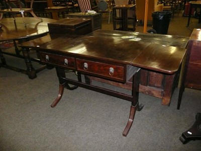 Lot 449 - Mahogany sofa table