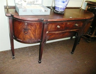 Lot 486 - Early 19th century mahogany serving sideboard