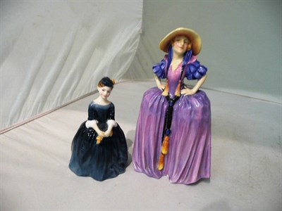 Lot 134 - Two Doulton figures - 'Patricia' and 'Cherie'