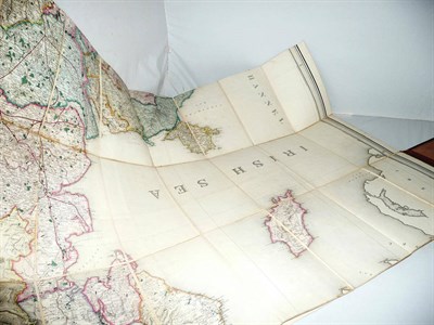 Lot 152 - Hand-coloured engraved map of the Isle of Man and North West