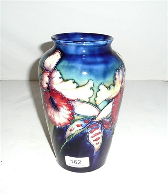 Lot 162 - Walter Moorcroft 'Orchid and Spring Flowers' vase