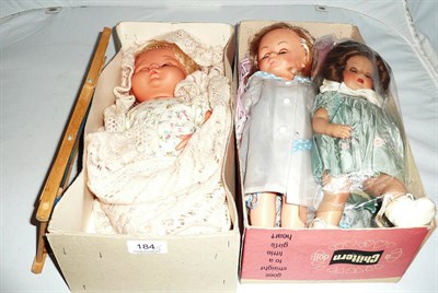 Lot 184 - Three dolls (3)