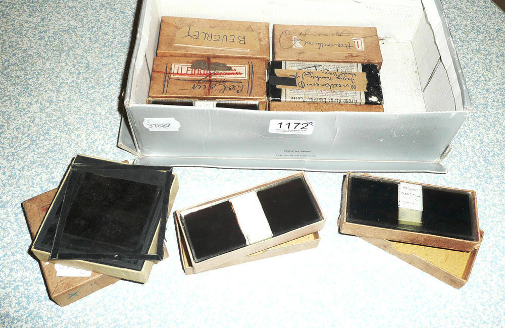 Lot 1172 - A Collection of Glass Stereoscopic Plates,