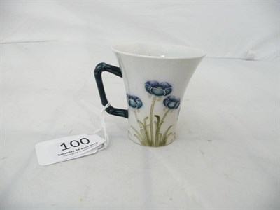 Lot 100 - Macintyre Moorcroft Florianware coffee cup