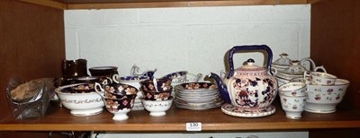 Lot 130 - Quantity of 19th century and later tea wares