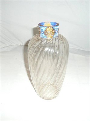 Lot 210 - Bohemian glass vase