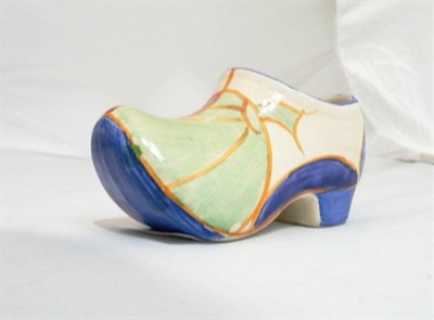 Lot 255 - Clarice Cliff Bizarre clog