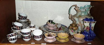 Lot 270 - Quantity of china including Maling, Worcester vase, etc