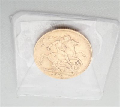 Lot 306 - A George V gold sovereign, 1912