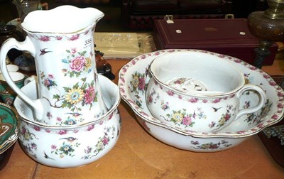 Lot 338 - A Bishop & Stonier toilet set