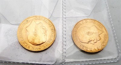 Lot 419 - Two 1912 sovereigns (2)