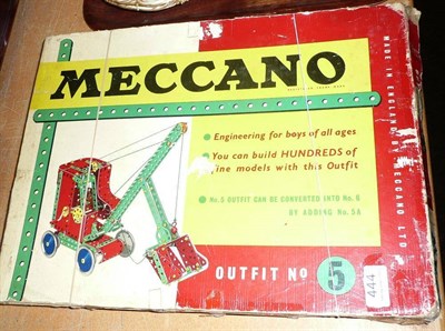 Lot 444 - Boxed Meccano No.5 set