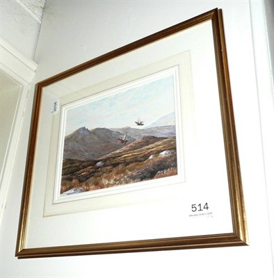 Lot 514 - Two watercolours of Scottish landscapes, O Williams