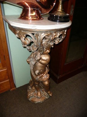 Lot 575 - Victorian console table