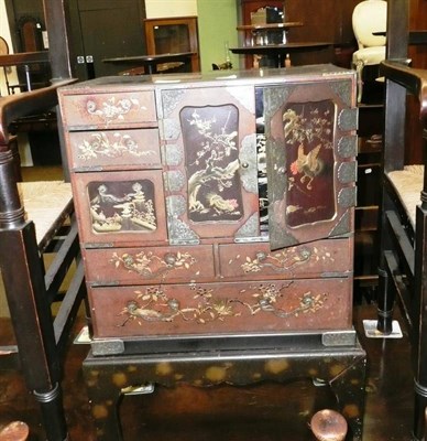 Lot 617 - A modern Chinese cabinet on stand