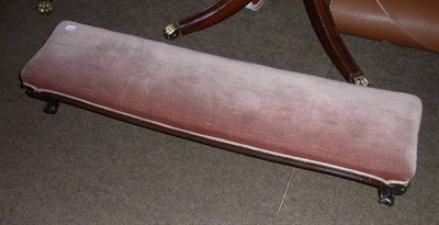 Lot 627 - Long footstool