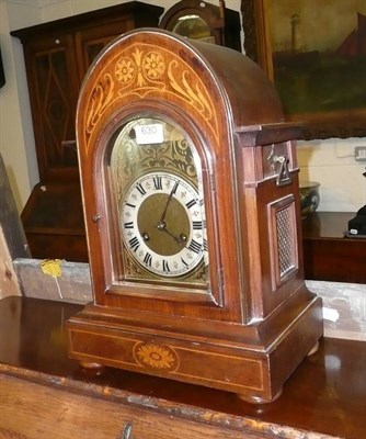 Lot 630 - Bracket clock