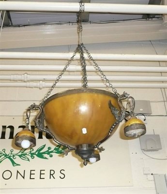 Lot 719 - Three ceiling lights