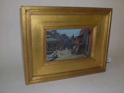 Lot 989 - Walter Emsley (ex.1877-1927) "End of the Quay, Whitby" Signed with the artist's initials, inscribed