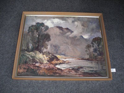 Lot 991 - Robert Leslie Howey (1900-1981) "Borrowdale" Signed and dated (19)71, inscribed on an...