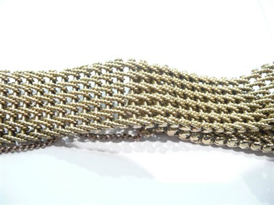 Lot 48 - A 9ct gold cuff bracelet