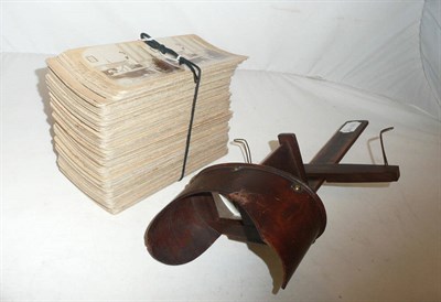 Lot 130 - Ninety four Underwood & Underwood stereo view cards and a hand-held viewer