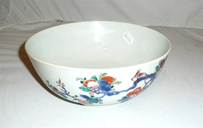 Lot 284 - Chinese 18th century famille rose bowl (a.f.)