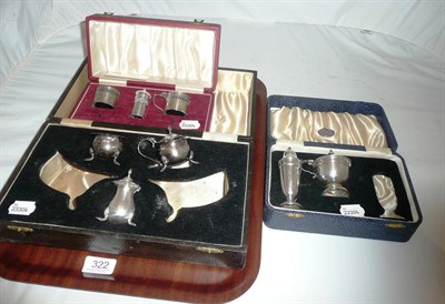 Lot 322 - Quantity of assorted condiments in three cases