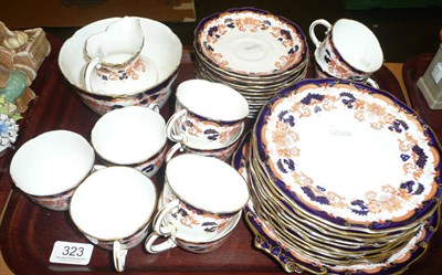 Lot 323 - Part Royal Crown Derby tea service