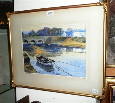 Lot 424 - Watercolour of a Cushendun Co.Antrim by Theodore J Gracey (1895-1959)