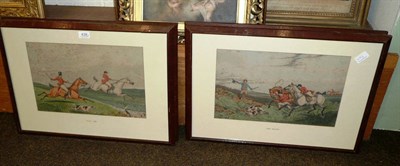 Lot 438 - Set of four hunting prints