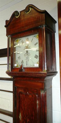 Lot 478 - A thirty hour longcase clock by W Evans, Shrewsbury