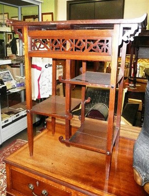 Lot 529 - Eastern four tier side table