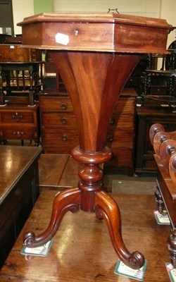 Lot 547 - An octagonal work table