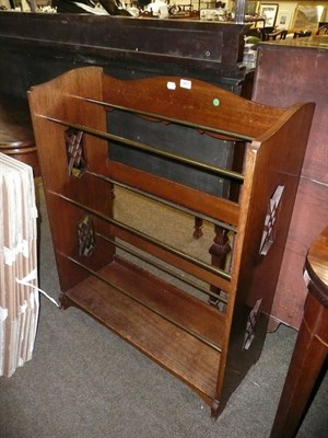 Lot 561 - Late 19th century mahogany boot rack