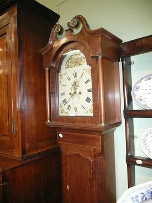 Lot 617 - A 19th century oak cased longcase clock, Gadsby Leicester