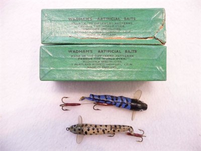 Lot 1122 - Mixed Tackle, including twenty six salmon flies in four framed displays, two boxed Wadham's...