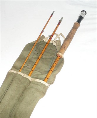 Lot 1165 - A Hardy 9ft 6in 2pce Split Cane 'The Gold Medal' Trout Fly Rod No.H6770, circa 1950's, with...