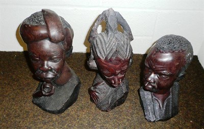 Lot 128 - Three African carvings