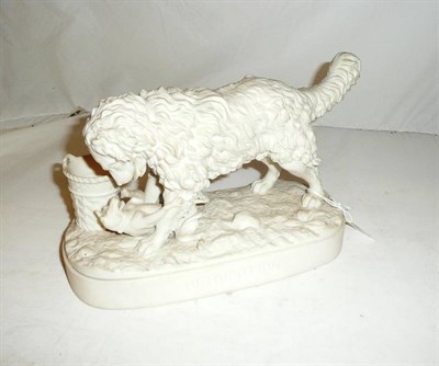 Lot 233 - Parian - Retribution, big dog telling off little dog