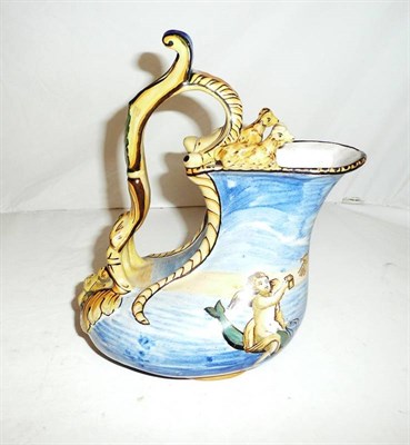 Lot 236 - Late 19th/early 20th century Italian Maiolica jug