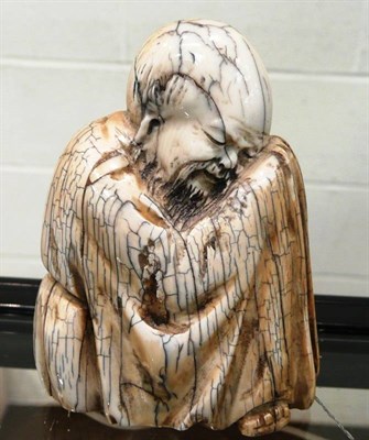 Lot 314 - Antique Chinese ivory figure